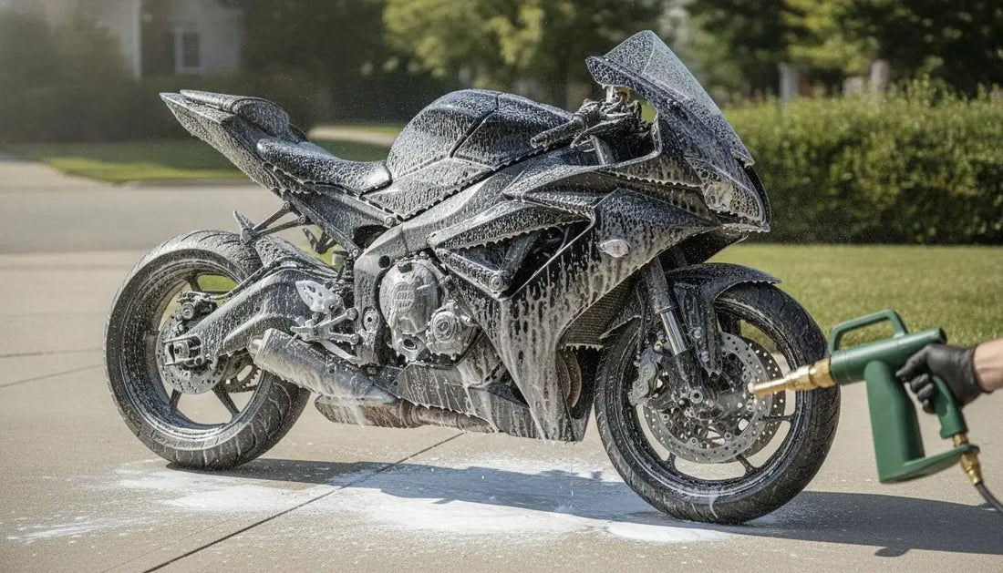 Foam Gun for Motorcycle Cleaning: The Expert Detailing Guide for 2026 - Cleanorax