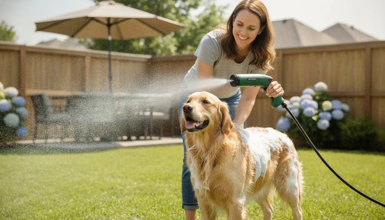 How to Use a Gentle Pet Wash Sprayer for Stress-Free Home Grooming