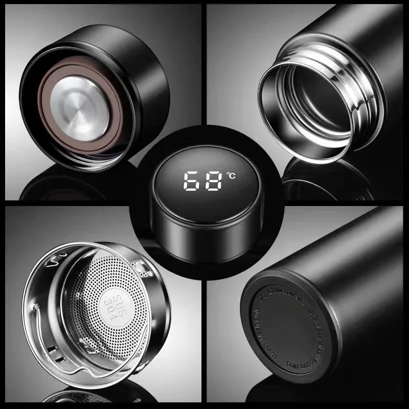 Smart Thermos Temperature Display Bottle aliexpress